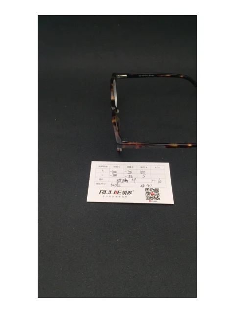 1.9超薄玻璃镜片 R:-1000/-125 L:--1000/-125 PD:60镜框：62395（48-20）